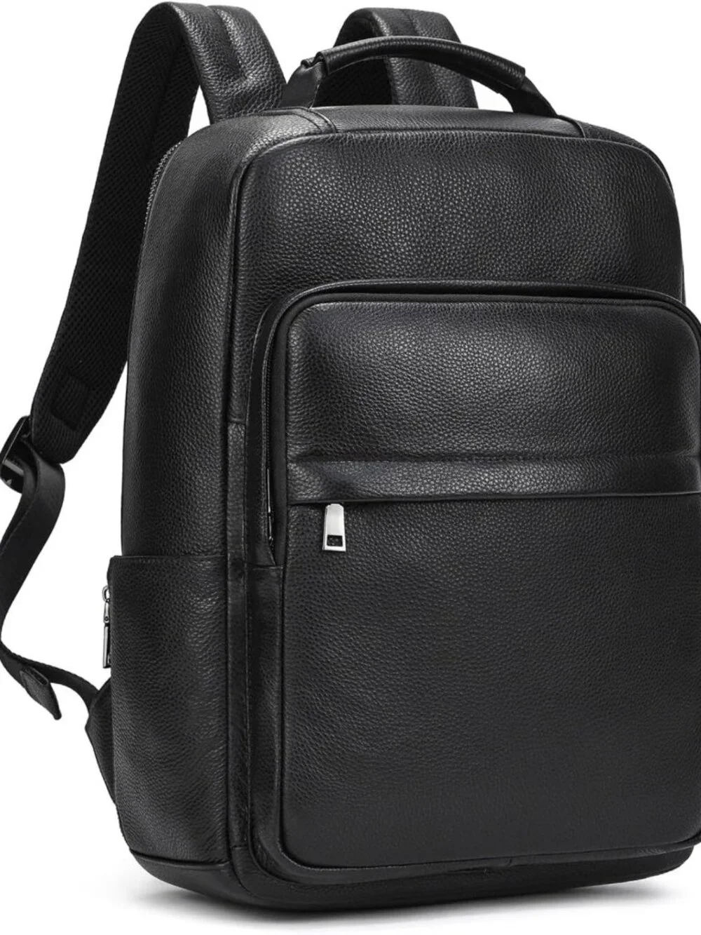 Stylish Durable Leather Backpack for 15.6
